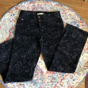 Vintage TH Perfect Paisley Velvet Corduroy 8